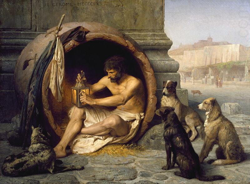 Jean-Leon Gerome Diogenes china oil painting image
